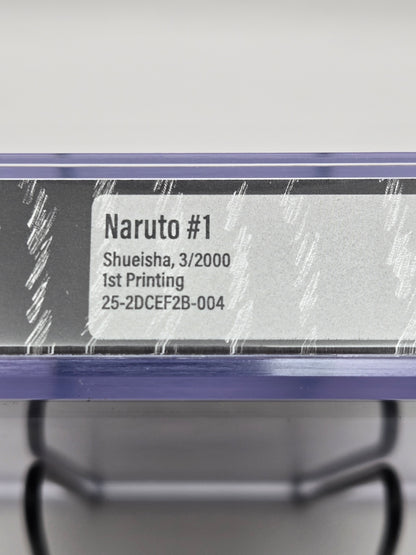 Naruto Vol. 1 BGS 8.5 Japanese Manga w/ Obi