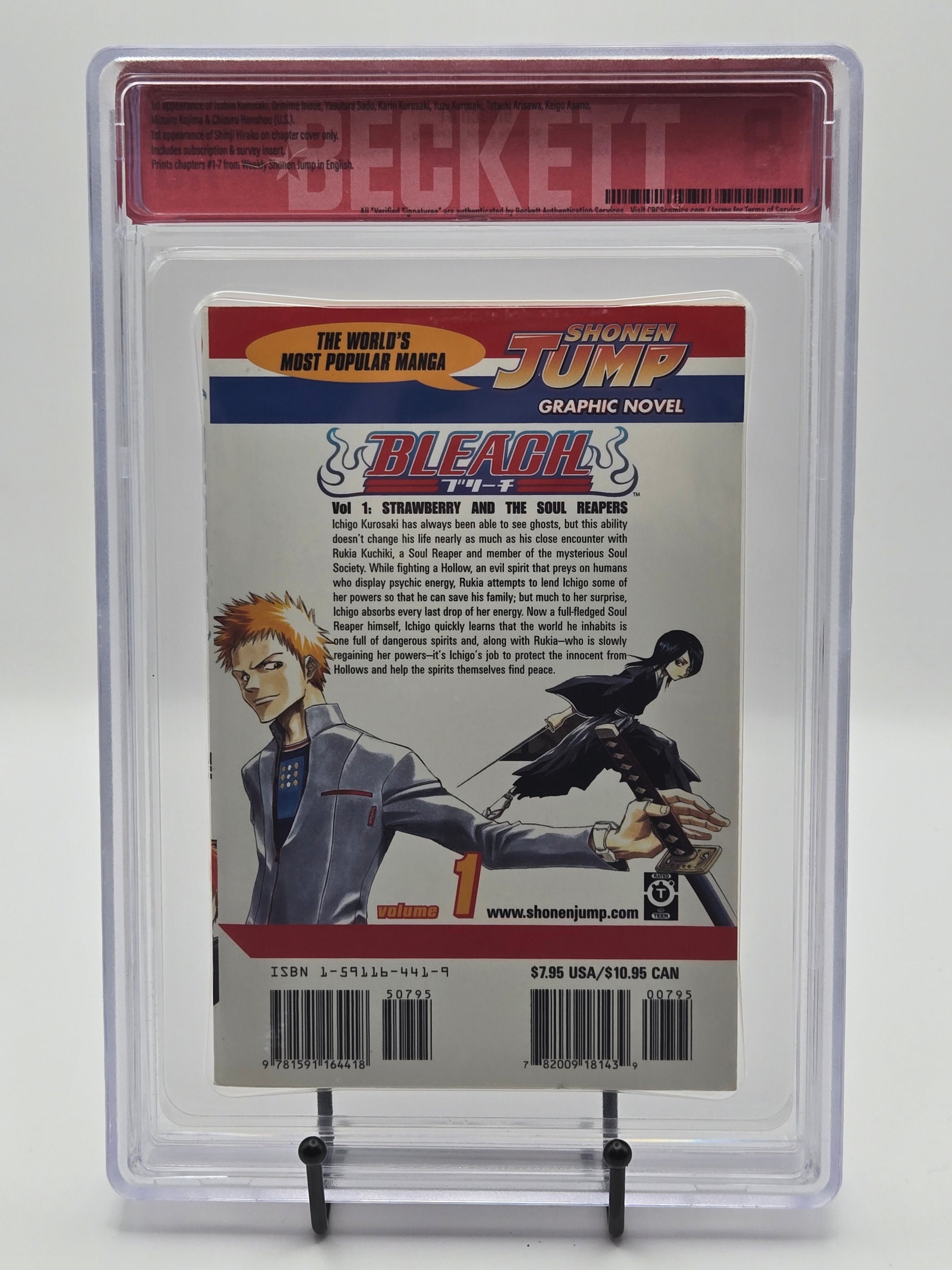 Bleach Vol. 1 BGS 7 English Graded Manga-Graded Manga-West Blue Collectibles