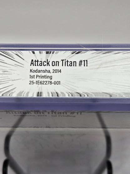 Attack on Titan Vol. 11 BGS 9.2 English Graded Manga-Graded Manga-West Blue Collectibles