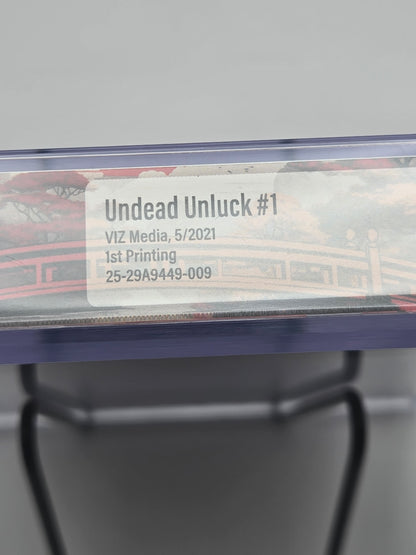 Undead Unluck Vol. 1 BGS 9 English Graded Manga