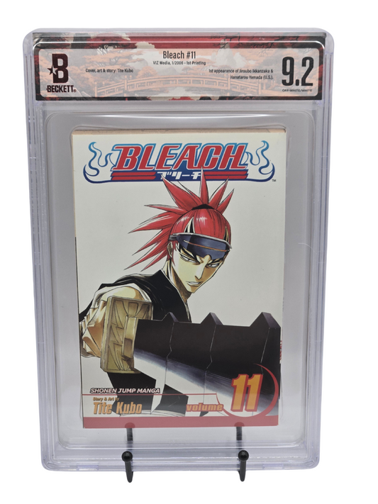 Bleach Vol. 11 BGS 9.2 English Graded Manga