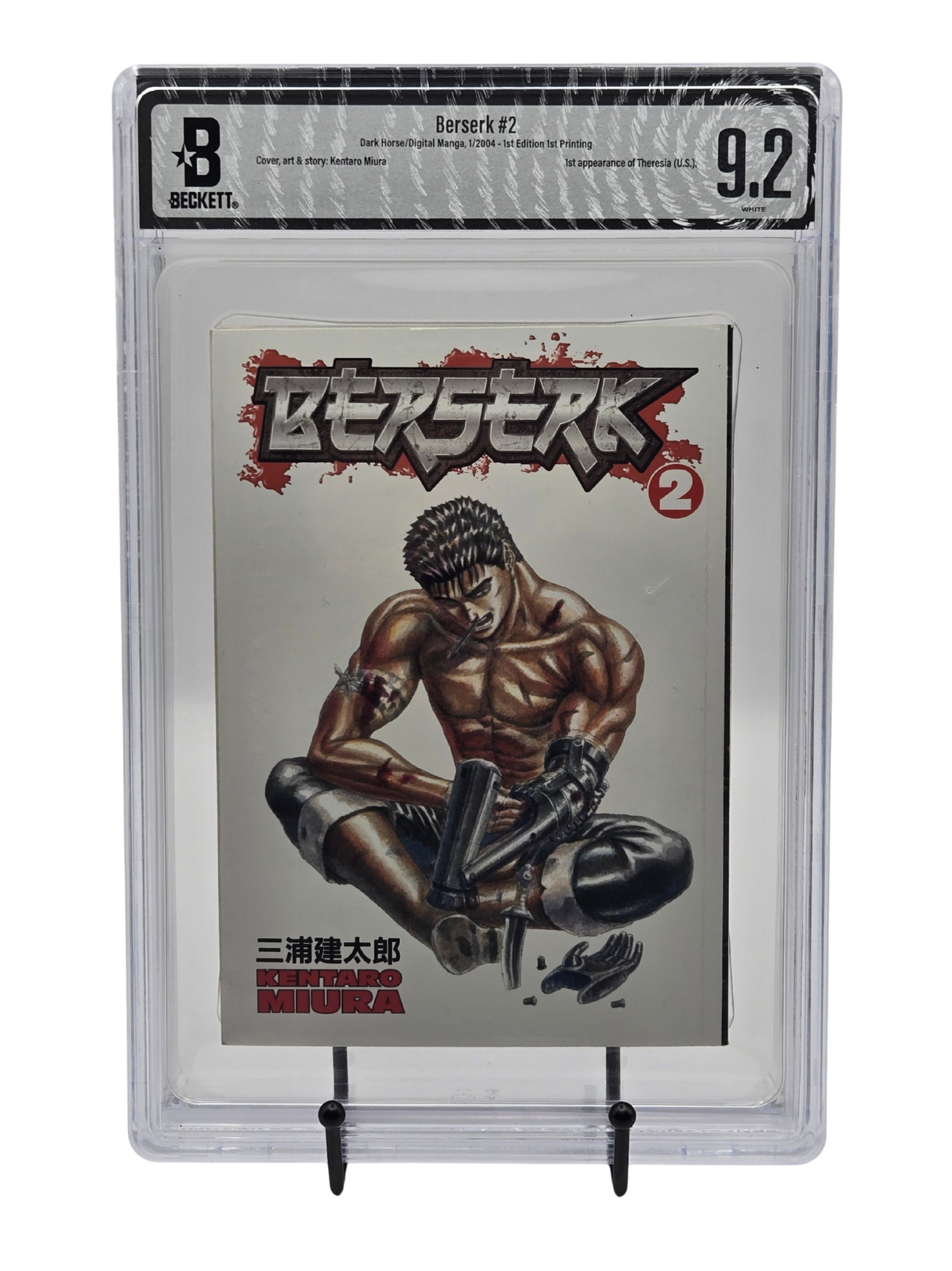Berserk Vol. 2 BGS 9.2 English Graded Manga-Graded Manga-West Blue Collectibles