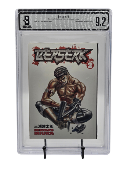 Berserk Vol. 2 BGS 9.2 English Graded Manga-Graded Manga-West Blue Collectibles