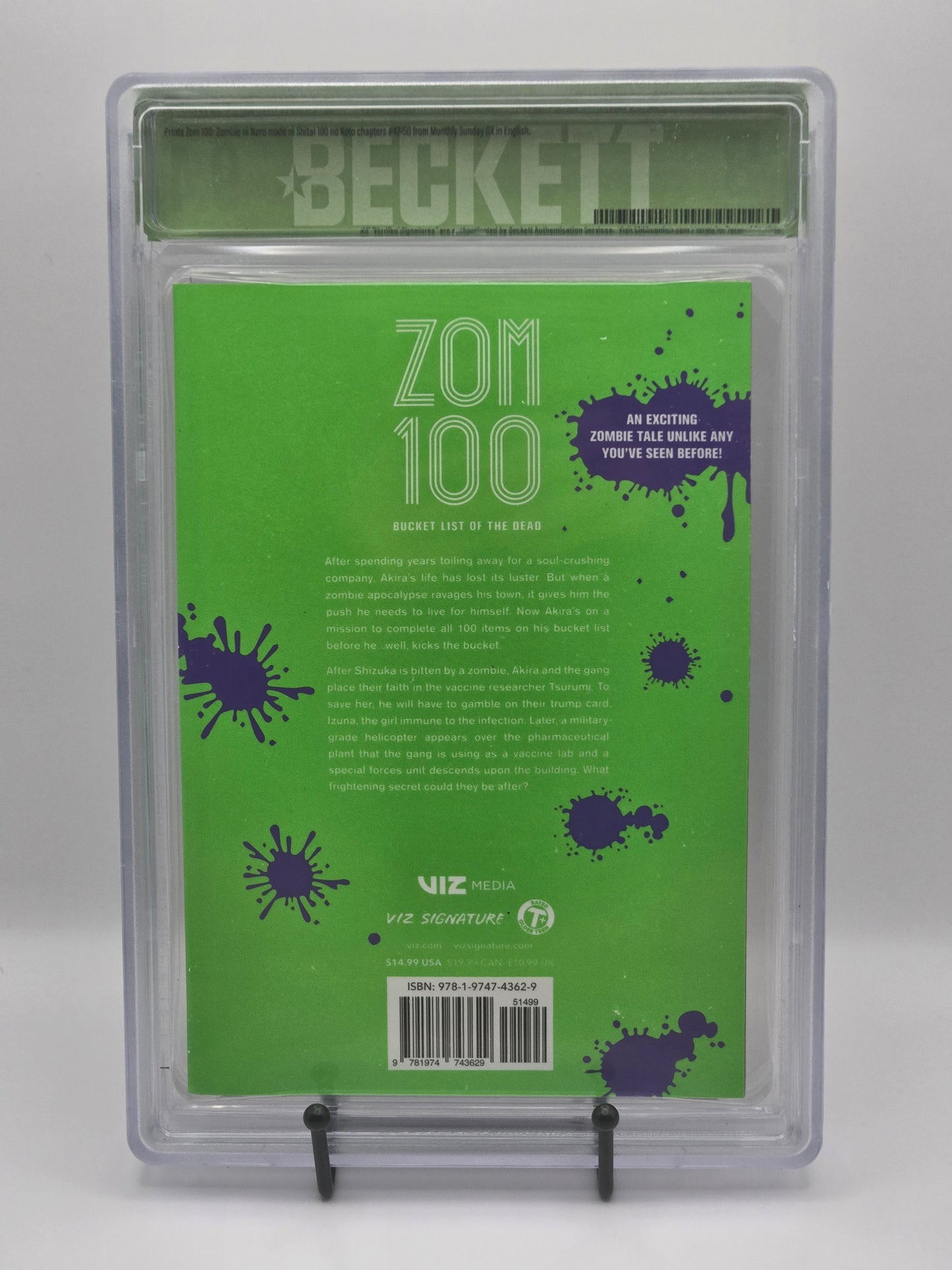 Zom 100 is Vol. 13 BGS 9.4 English Graded Manga