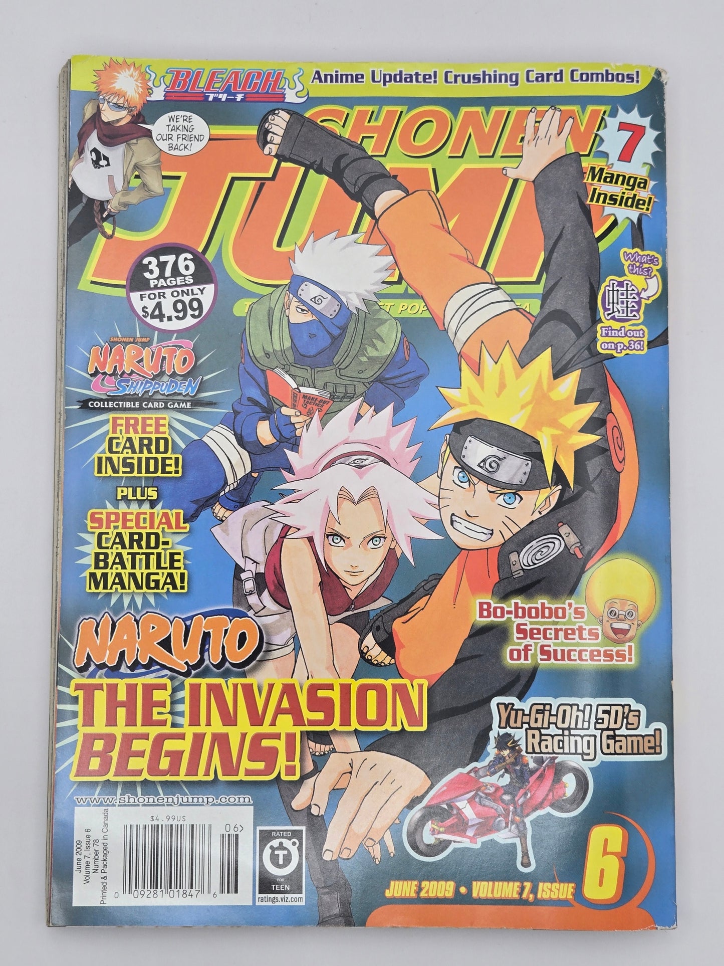 Shonen Jump English Magazine Viz 2009 (Jan-Dec) Choose your own