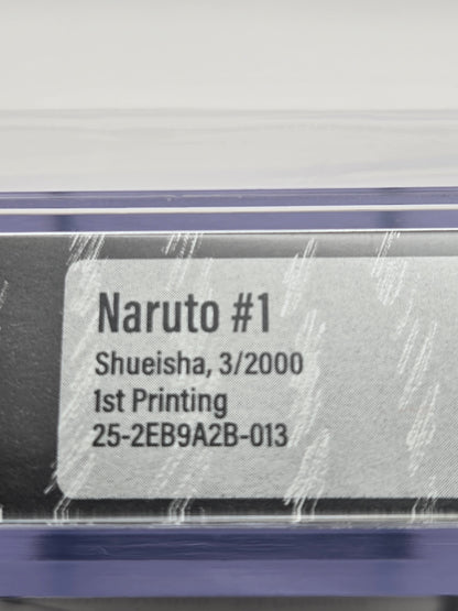 Naruto Vol. 1 BGS 7 Japanese Manga