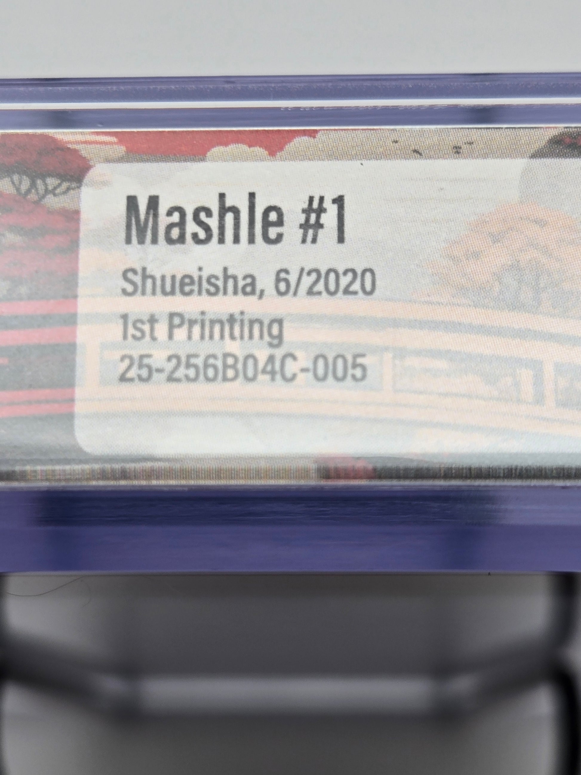 Mashle Vol. 1 BGS 9.0 Japanese Manga w/Obi-Graded Manga-West Blue Collectibles