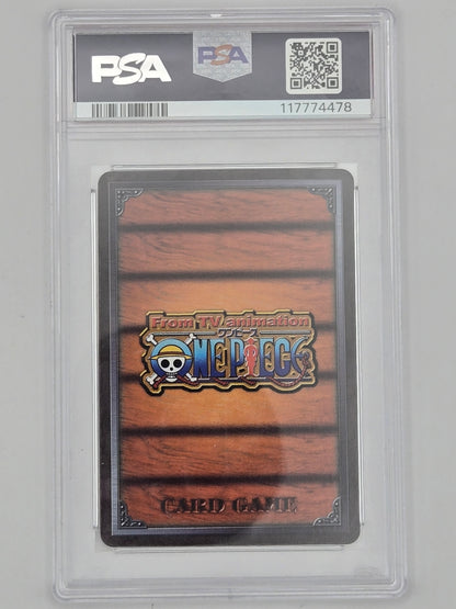 2002 ONE PIECE VINTAGE TCG JPN THE BATTLE OF ALABASTA #C08 NAMI PSA 10