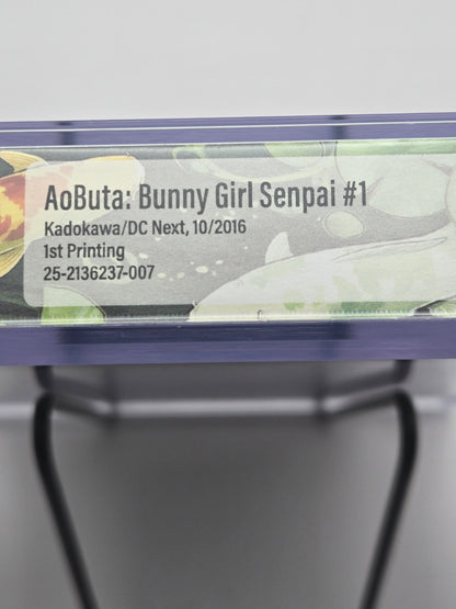 Bunny Girl Senpai Vol. 1 BGS 9.8 Japanese Manga