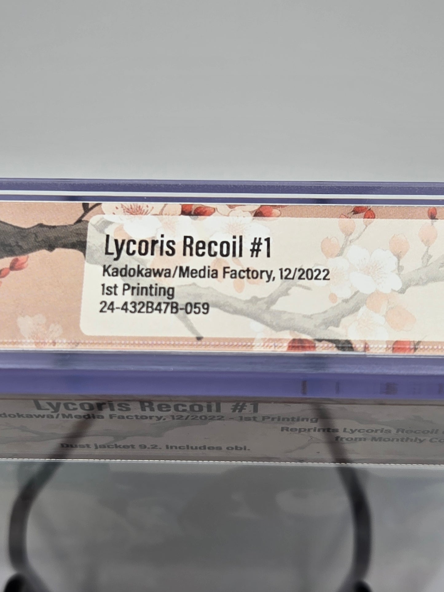 Lycoris Recoil Vol. 1 BGS 9.6 Japanese Graded Manga-Graded Manga-West Blue Collectibles
