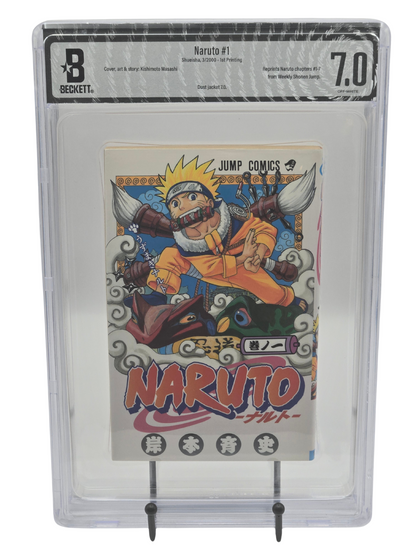 Naruto Vol. 1 BGS 7 Japanese Manga
