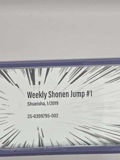 1st Apperance of Chainsaw man! BGS 9 Weekly Shonen Jump 2019 Vol. 1 Japanese Manga