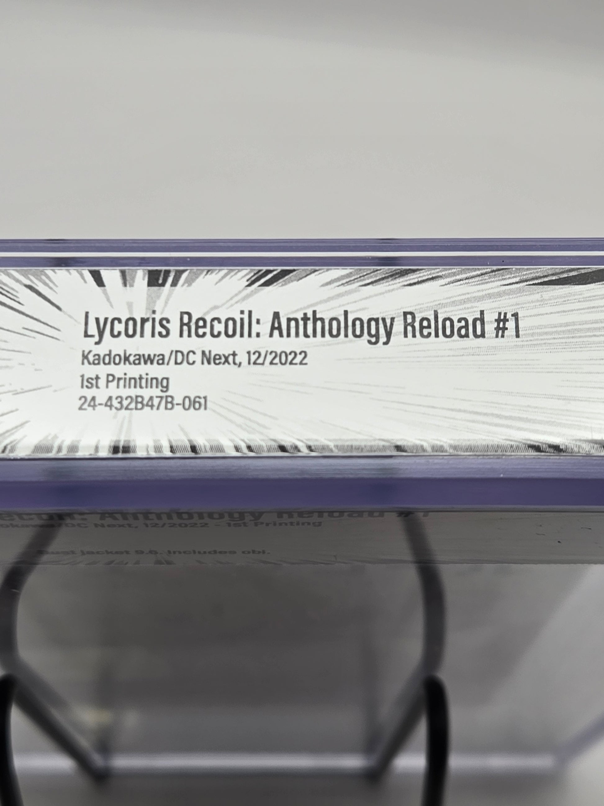 Lycoris Recoil: Anthology Reload Vol. 1 BGS 9.6 Japanese Graded Manga-Graded Manga-West Blue Collectibles