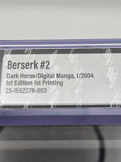 Berserk Vol. 2 BGS 9.2 English Graded Manga-Graded Manga-West Blue Collectibles