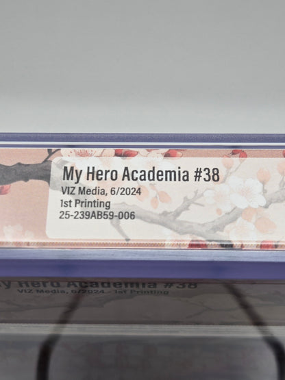 My Hero Academia Vol. 38 BGS 9 English Graded Manga