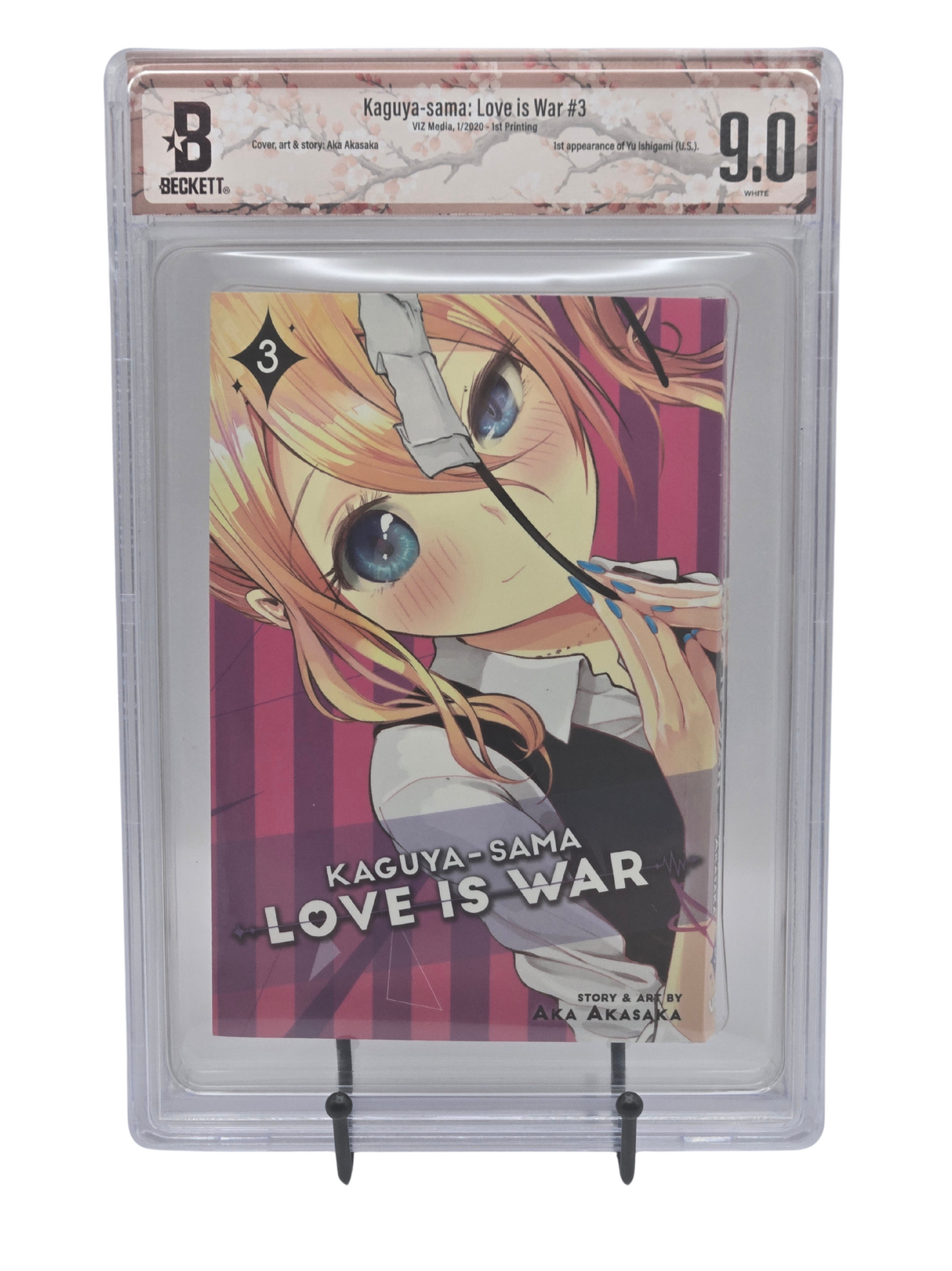 Kaguya-sama Love is War Vol. 3 BGS 9 English Graded Manga
