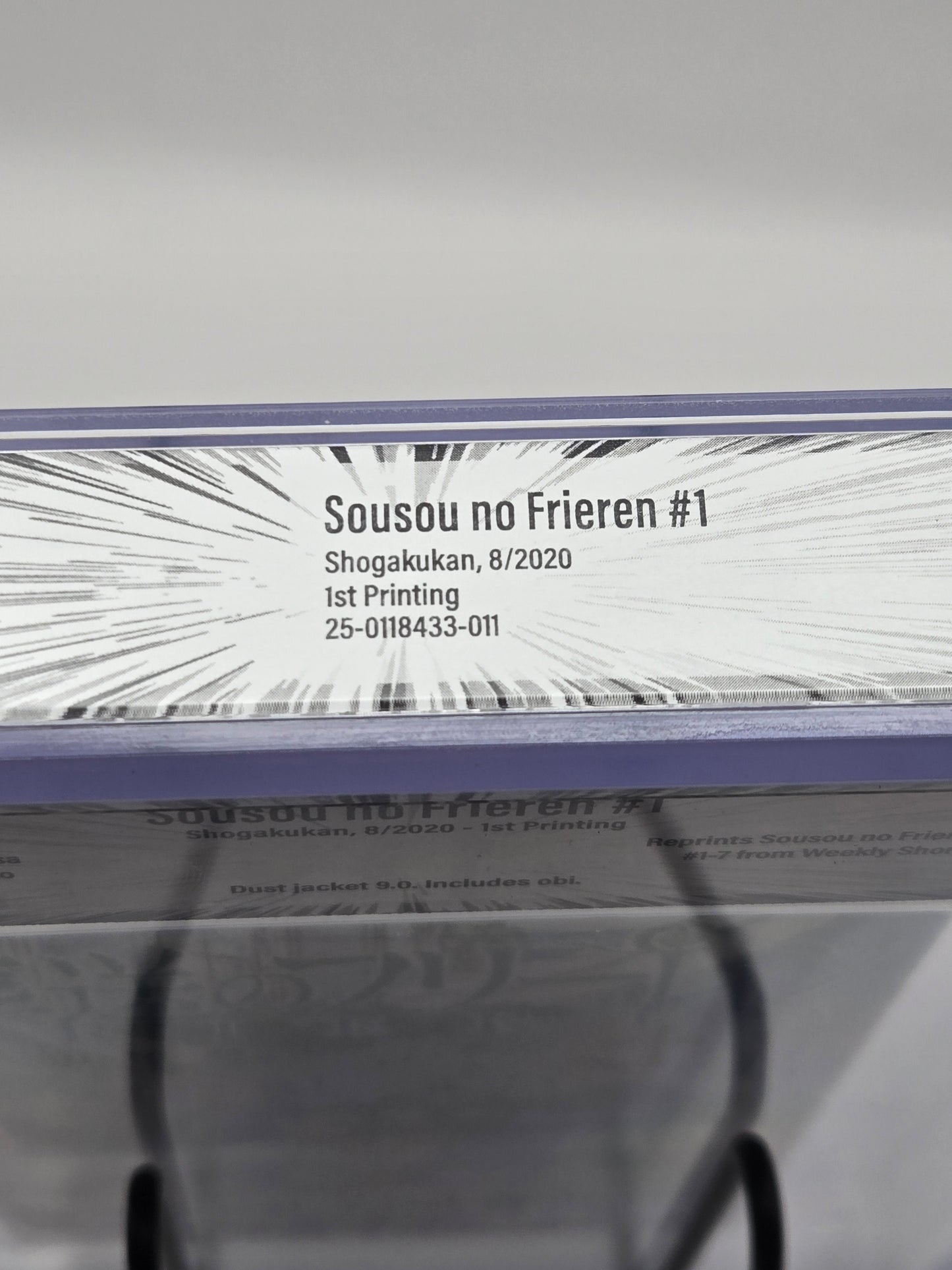 Frieren Vol. 1 BGS 9.6 Japanese Manga w/Obi