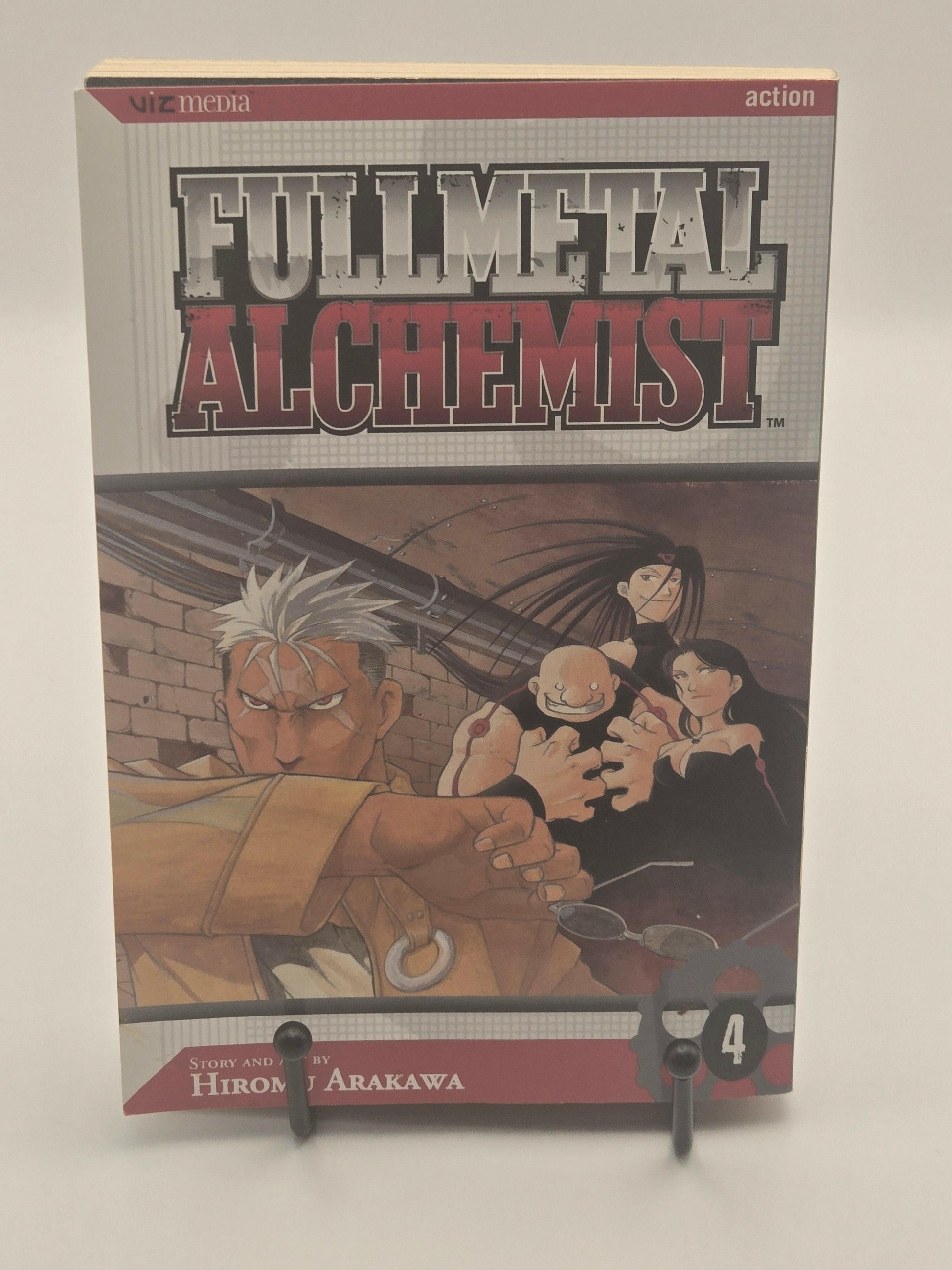 FullMetal Alchemist Vol 4 English Manga 1st printing |  West Blue Collectibles.