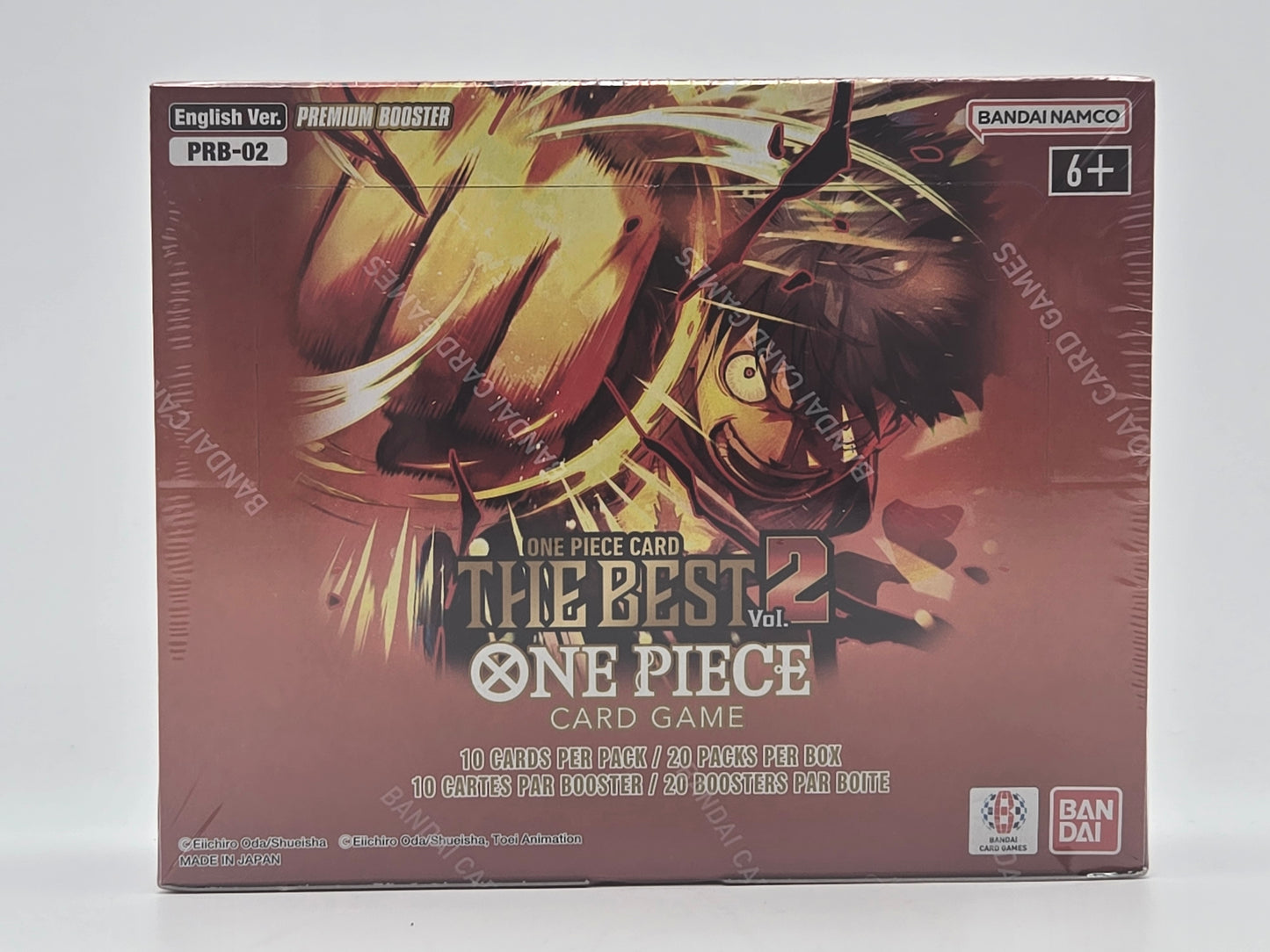One Piece TCG The Best 2 [PRB-02] Premium Booster Box English Factory Sealed!