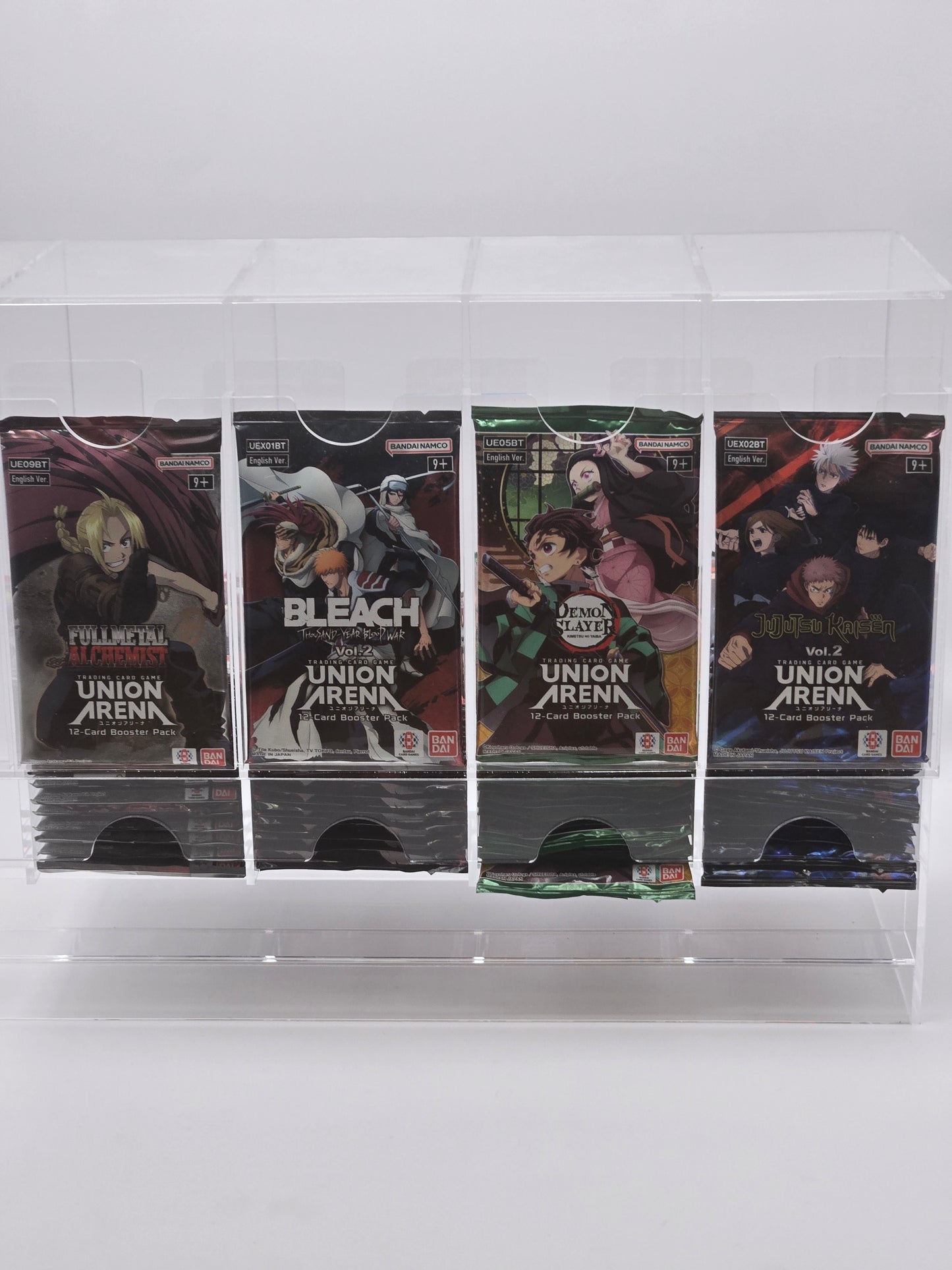 Union Arena TCG Gift Pack Bundle FullMetal Jujutsu Kaisen Bleach Demon Slayer En