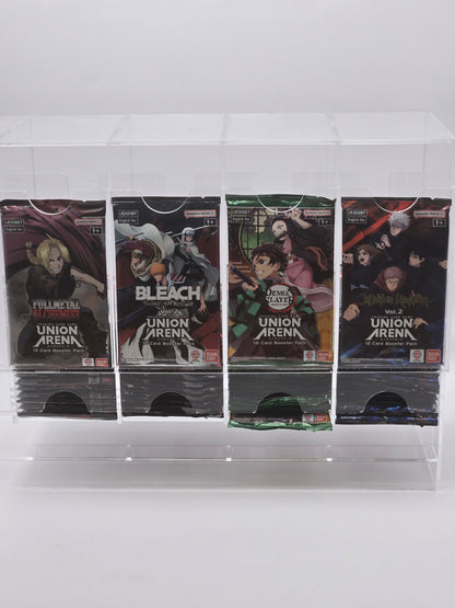 Union Arena TCG Gift Pack Bundle FullMetal Jujutsu Kaisen Bleach Demon Slayer En