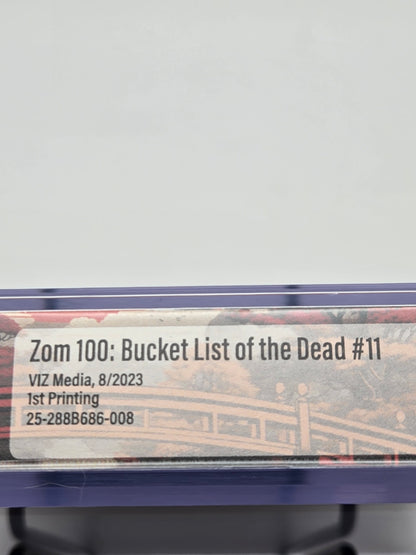 Zom 100 is Vol. 11 BGS 9 English Graded Manga