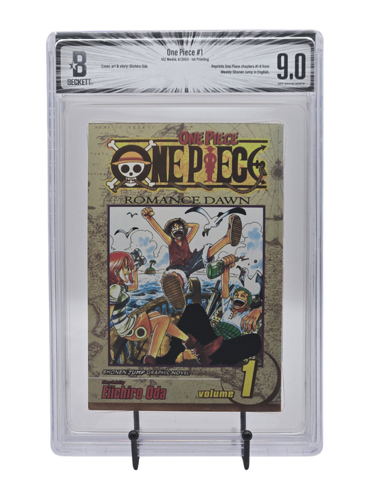 One Piece Vol. 1 BGS 9 English Graded Manga-Graded Manga-West Blue Collectibles
