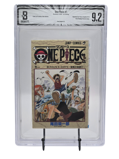 One PIece Vol. 1 BGS 9.2 Japanese Manga