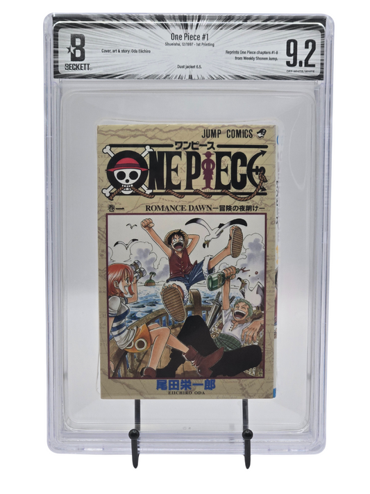 One PIece Vol. 1 BGS 9.2 Japanese Manga
