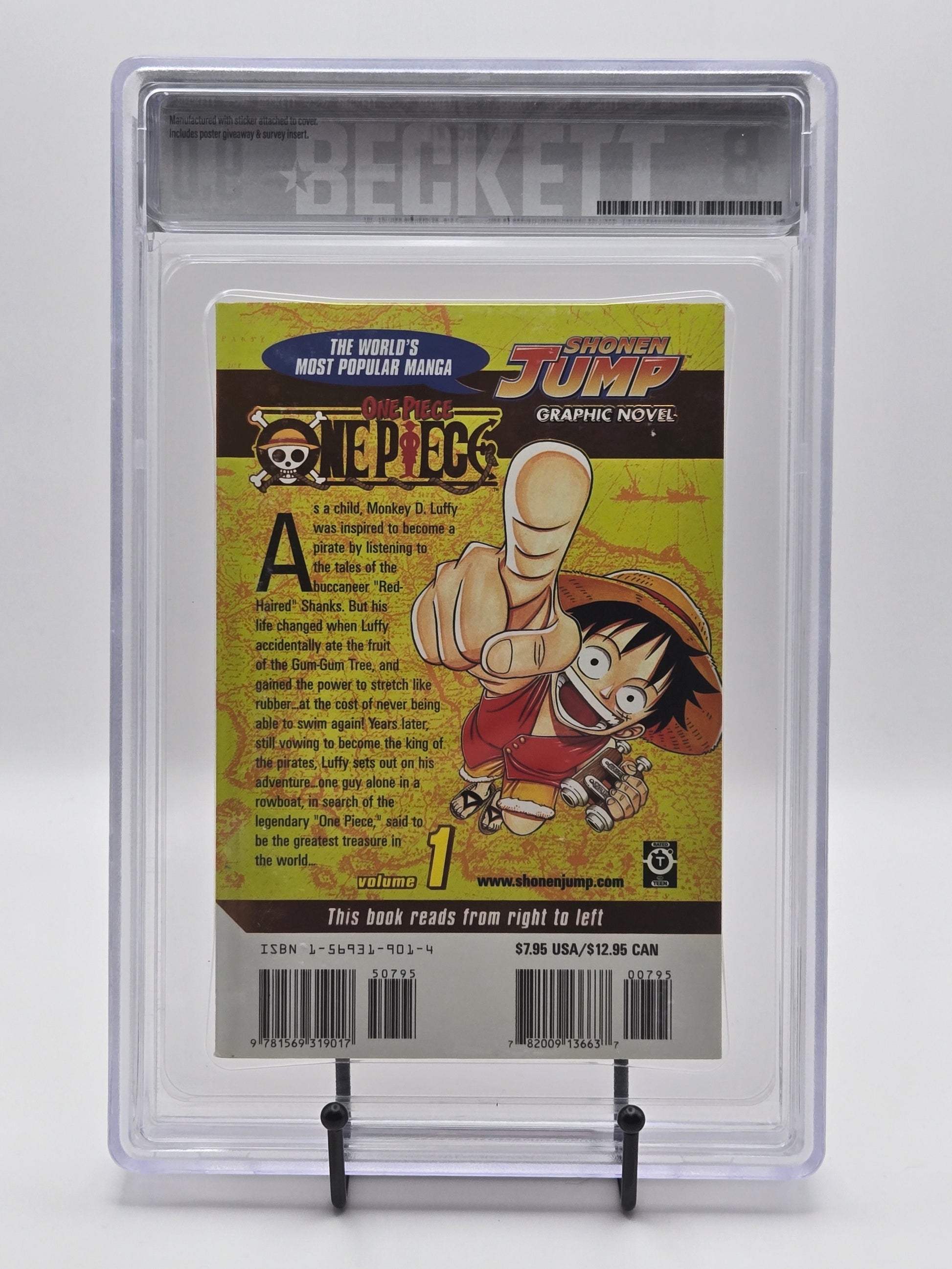 One Piece Vol. 1 BGS 9 English Graded Manga-Graded Manga-West Blue Collectibles