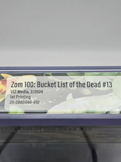 Zom 100 is Vol. 13 BGS 9.4 English Graded Manga