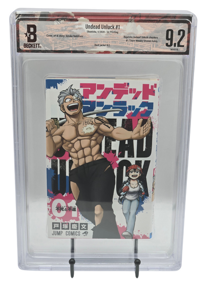 Undead Unluck Vol. 1 BGS 9.2 Japanese Graded Manga