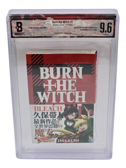 Burn the Witch Vol. 1 BGS 9.6 Japanese Manga w/Obi