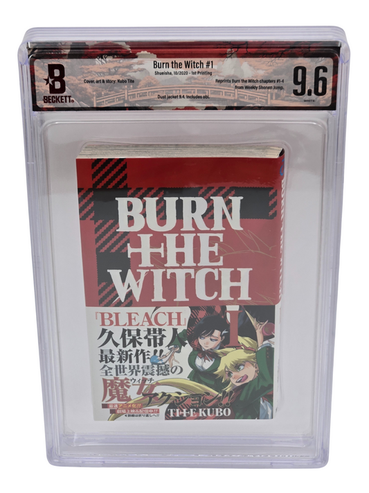 Burn the Witch Vol. 1 BGS 9.6 Japanese Manga w/Obi