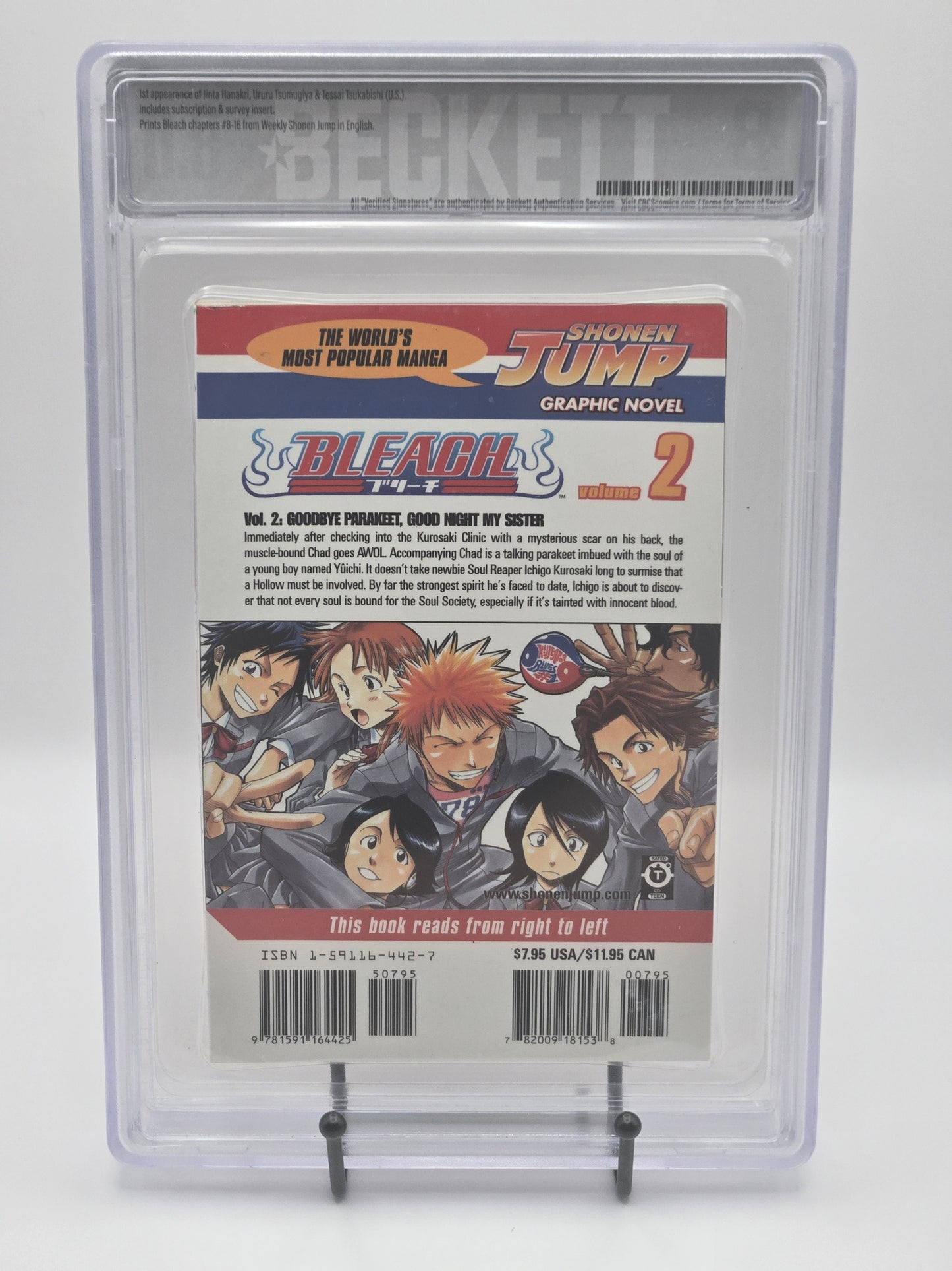 Bleach Vol. 2 BGS 8 English Graded Manga