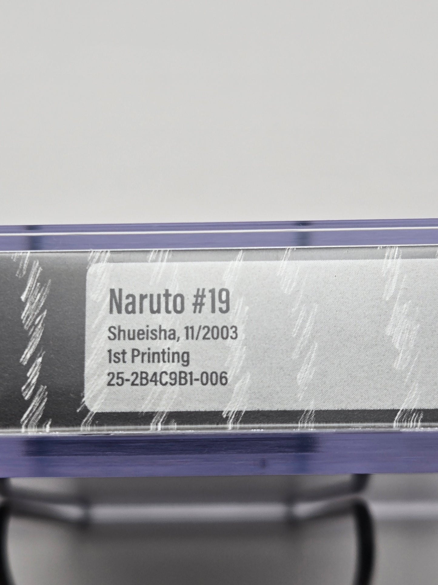 Naruto Vol. 19 BGS 8.5 Japanese Graded Manga w/Obi