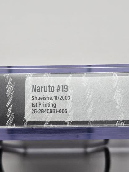 Naruto Vol. 19 BGS 8.5 Japanese Graded Manga w/Obi