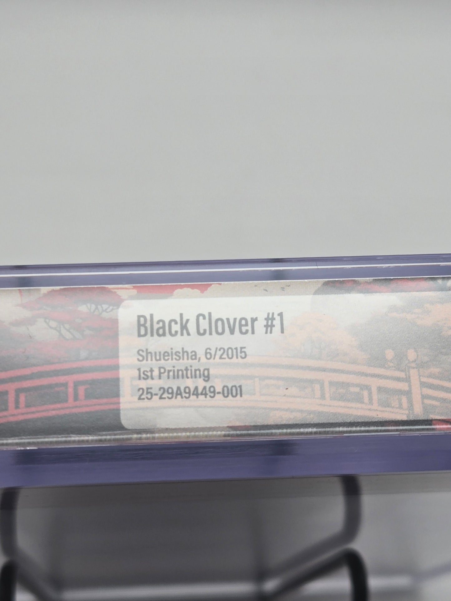 Black Clover Vol. 1 BGS 9 Japanese Manga