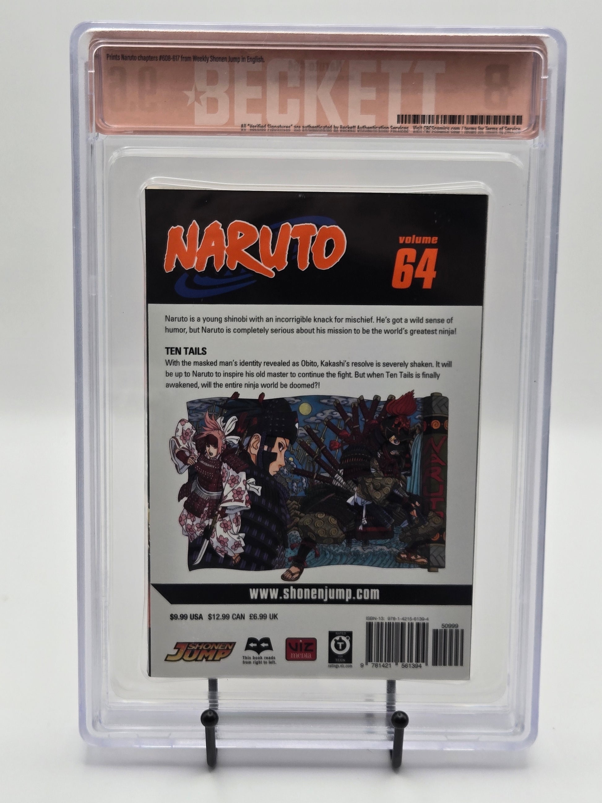 Naruto Vol. 64 BGS 9.6 English Graded Manga-Graded Manga-West Blue Collectibles