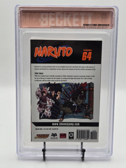 Naruto Vol. 64 BGS 9.6 English Graded Manga-Graded Manga-West Blue Collectibles
