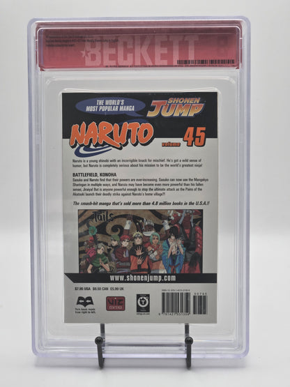 Naruto Vol. 45 BGS 9.4 English Graded Manga-Graded Manga-West Blue Collectibles