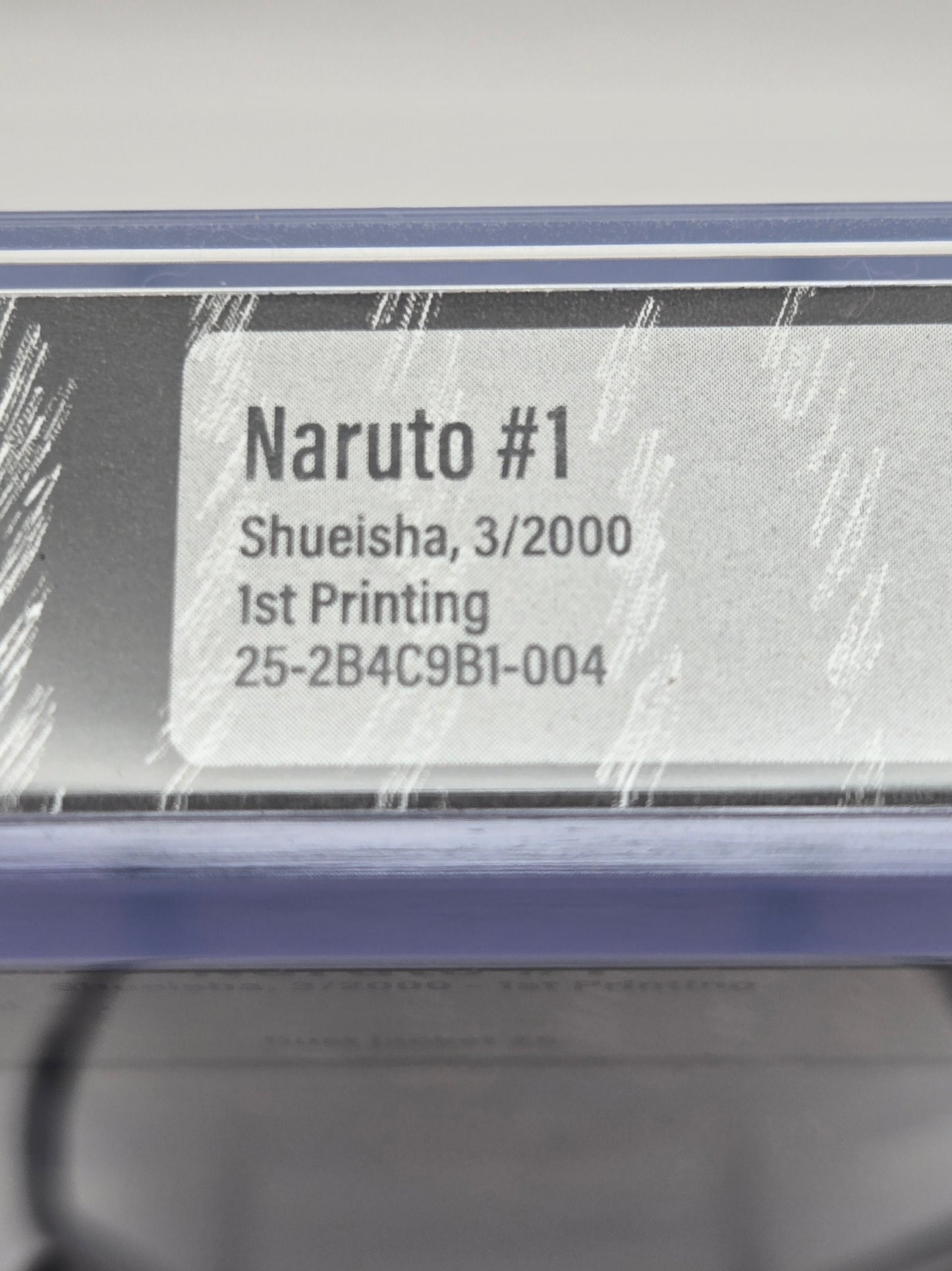 Naruto Vol. 1 BGS 8.5 Japanese Manga