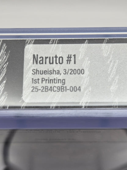 Naruto Vol. 1 BGS 8.5 Japanese Manga