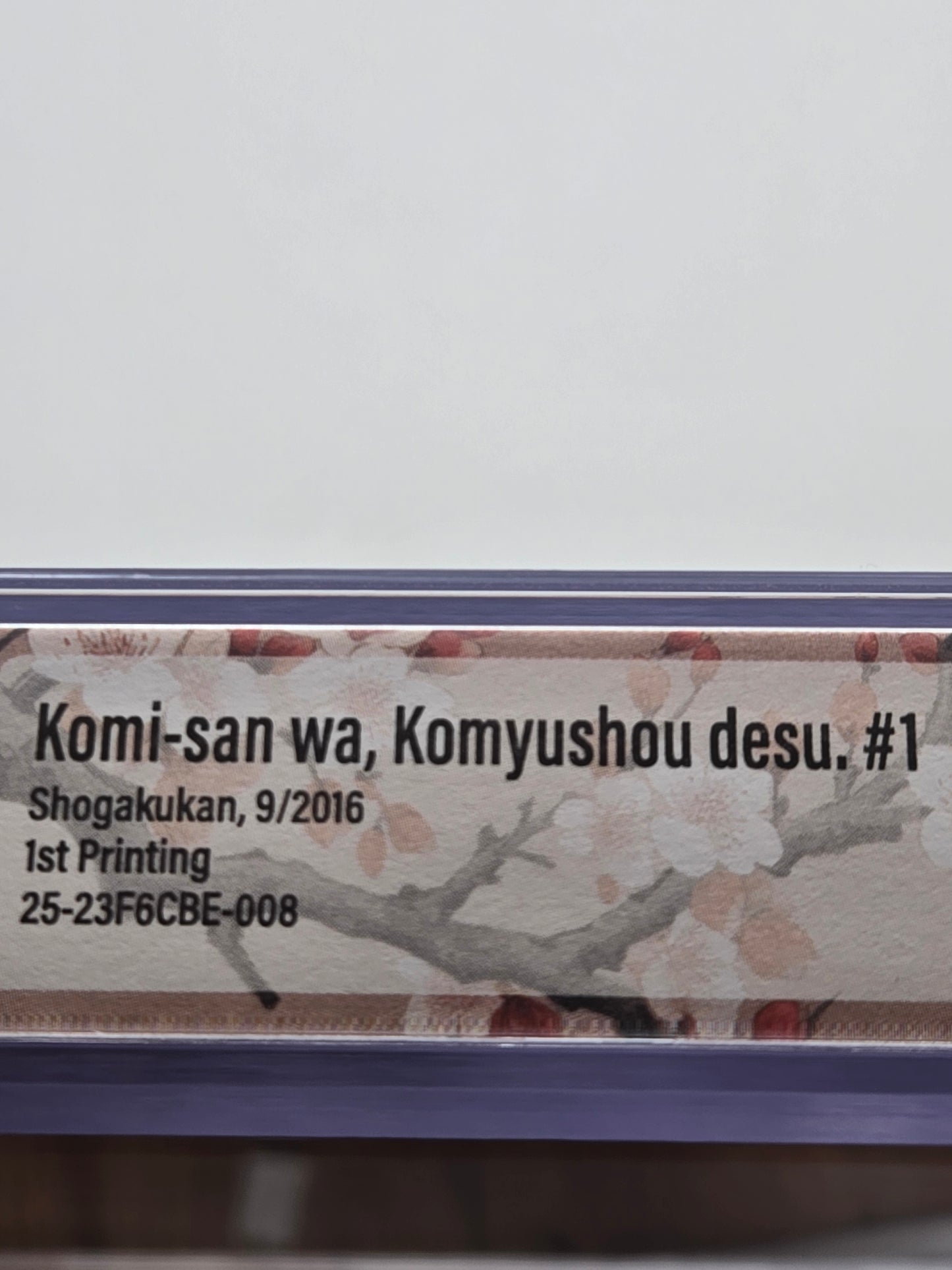 Komi Can't Communicate Vol. 1 BGS 9.4 Japanese Manga