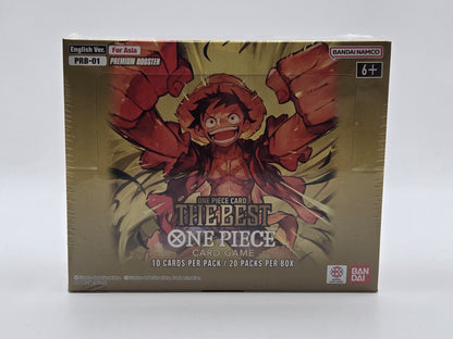 One Piece TCG The Best [PRB-01] Premium Booster Box English Factory Sealed! *For Asia*