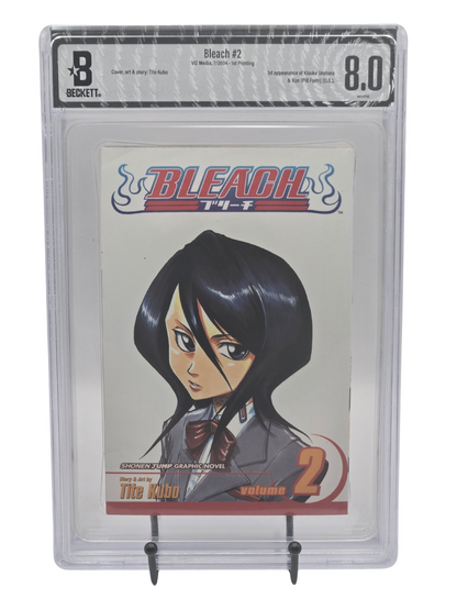 Bleach Vol. 2 BGS 8 English Graded Manga