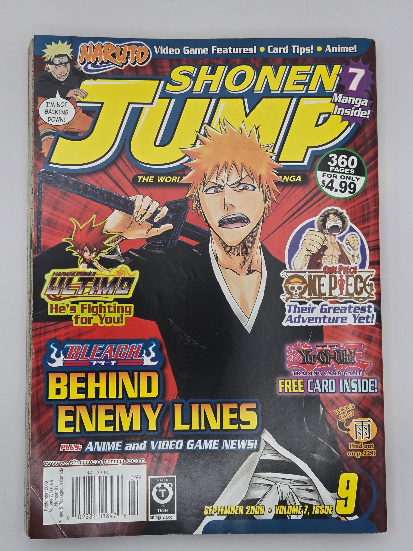 Shonen Jump English Magazine Viz 2009 (Jan-Dec) Choose your own