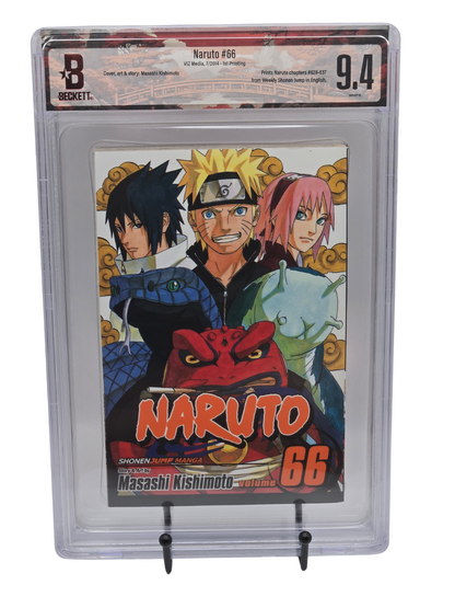 Naruto Vol. 66 BGS 9.4 English Graded Manga