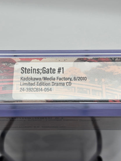 Steins; Gate Vol. 1 BGS 9.6 Japanese Graded Manga w/Obi Limited Edition Drama CD-Graded Manga-West Blue Collectibles