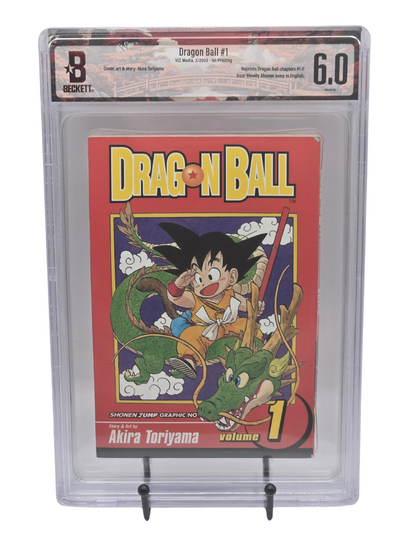 Dragon Ball Vol. 1 BGS 6 English Graded Manga